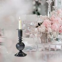 Candle Holder Stand Candlestick Craft Decoration Tea Light Plate for Valentines