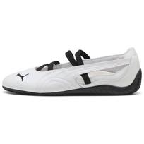 Puma Speedcat Ballet Odiniai Balti Juodi Moteriški Kedai 403587-01 37