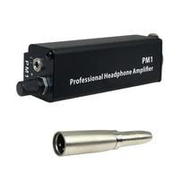 Professional Headphone Amplifier 3.5MM Headphone Amplifier Adapter with Volumes Control for Improved Sound Connection 1