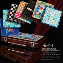 Brangdy 17-in-1 Family Board Game Set