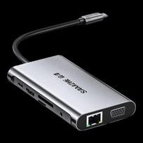 Shanze 10-in-1 USB-C Hub with HDMI 4K, Ethernet