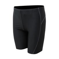 Quick-Dry Men's High-Elastic Mid-Thigh Swim Trunks for Competition and Training 3XL