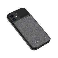 6800mAh Battery Case Compatible compatible with iPhone 11 6.1 inch, Oxcompatible withd Cloth Portable Battery Pack Rechargeable External Backup Batter