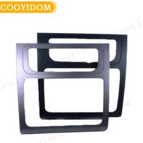 DVD Player Frame Intermediate frame CD box Airconditioning Navigation panel frame Black Silver 1T0858071 For VW Touran 2011-2015 sidabras