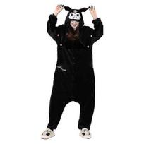 Kuromi Cosplay Kostiumas Moterims Kigurumi Pižama Helovinas Animaciniai Vienos dalies kostiumai Vaikams Kawaii Flanelinis Namų drabužis Šventės vakarėliui Mergaičių Dovana 100