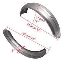 Motorcycle 5'' 6'' Long Rear Fender Mudguard Wheel Fender Cover For Harley Honda Yamaha Suzuki Universal 5inch gray