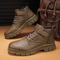 New autumn and winter Korean British style mid-top short boots, locomotive retro Martin boots 39 standard sneaker size