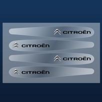 4/8 vnt. automobilio durelių rankenos riešo permatomos apsauginės plėvelės nuo įbrėžimų lipdukas Citroen C1 C2 C3 C4 Picasso C4L C5 C-ELYSEE
