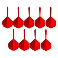 Dart Shaft and Flights Integrated Dart Shaft & Flight Combo Standard Flights Anti Break 2BA Dart Shafts and Flights Set raudona