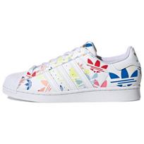 Adidas Superstar 'Allover Trefoil White Multi' Sneakers H00183 36⅔