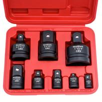 8 Piece Impact Socket Adapter and Reducer Set,1/4 3/8 1/2 Adapter Impact Driver&Wrench Conversion Socket Reducer Set,Cr-V Steel