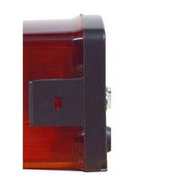 Rear Indicator Lamp Light Set with Stop Function Compatible with John Deere, Deutz-Fahr & Case IH Tractors (3223263R91) gintaras/raudona