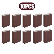 10pcs Nano Sponge Magic Erasers Carborundum Removing Rust Cleaning Sponges Brush Kitchen Pots Dish Rust Removal Emery Clean Rubs
