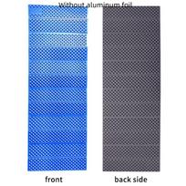 1Pc Camping Mat Moistureproof Sleeping Pad Ultralight Foldable Camping Bed Camping Mattress Travel Hiking Sleeping Mat mėlyna