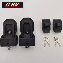 Hood engine lock For Jeep wrangler JL JT 2018 2019 2020 2021 2022 Hood Catch Lock Kits With Key Bonnet Anti-Theft Accessories Hood engine lock