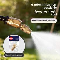 Durable Brass Misting Sprayer High Pressure Lawn Use Versatile and Lightweight A