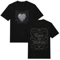 Iconic By Mistake Single Graphic T-shirt Print T Shirts Unisex Cotton Comfortable Top Short Sleeve Tees XS juoda