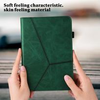 Suitable for iPad 10 2026 leather case Air4 retro matte striped card holder leather case Pro12.9 inch ipad mini 12345 universal sleep ruda