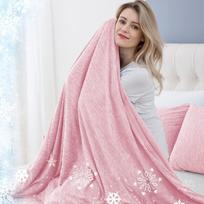 Vėsinančios antklodės Lygus antklodė Lengva vasarinė antklodė Vėsinantis pluoštas Odai draugiškas Kvėpuojantis miego šalis Antklodė 130x150cm&1.5m (5 feet) rožinė