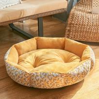 Dog Kennel for All Seasons  Dog Mat  Dog Sofa  Cat Kennel  Cat Sofa  Winter Pet Supplies S 40cm orange