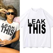 Women Men Tate McRae I Know Love T-Shirts Cotton Fashion Tee Short Sleeve Leak This Letter Top Streetwear S