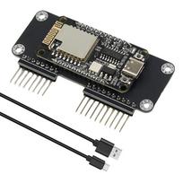 Flipper Zero 2.4G/5G WiFi moduliui ESP32 CC1101 NRF24 Daiktų interneto kūrimo plokštė Belaidė plėtinė plokštė juoda