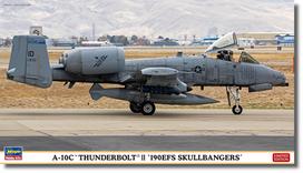 Hasegawa American Fighter Thunderbolt II Plastic Model Kit 02451 1/72 A-10C (190EFS Skullbangers)