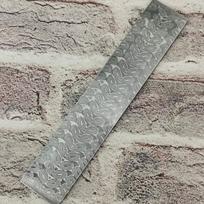 160*30*3mm Damasko plieno ruošinys Raštuoto plieno pjoviklio ruošinys Kalimo medžiagos Grūdintas Lygus pjovikliui Daugiafunkcinė medžiaga