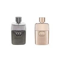 Gucci perfume set Guilty Love Men's Eau Guilty Love Eau de Toilette for Men EDT 50ml + Guilty Love Eau de Toilette for Women EDT 50ml without gift box ruda