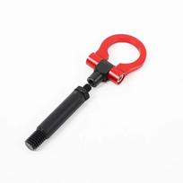 For Toyota GR Supra MK5 A90 2019-2025 Aluminum Alloy Red Car Forward Trailer Hook Tow Ring Bumper Tow Hook Trim Car Accessories raudona