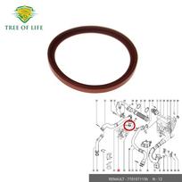 Oro aušintuvo turbinos žarnos tarpinė 7701071156 Renault Megane CC III IV 1.5 Dci 2009 2010 2011 2012 2013 2014 2015 2016 1 PCS