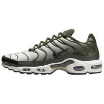 Nike Air Max Plus Unisex Low Top Running Shoes White Olive DM0032-300 38.5
