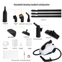 8-in-1 High-Temperature Steam Cleaner for Carpets, Kitchens, and Cars, Model 8619 SE8619 black