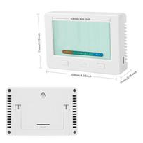 New Multifunctional USB Temperature and Humidity Recorder Two Sensor Data Download High and Low Temperature Alarm Data Processing Portable Thermometer balta