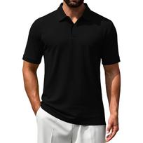 Classic Fit Mens Polo Shirts Short Sleeve Polo Shirts for Men Comfortable T Shirts for Man Suitable for Various Occasions and Styles S juoda