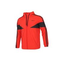 Adidas Neo Casual Sports Windproof Woven Hooded Jacket Men Outerwear Red GP5708 L