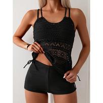Moterims Maudymosi Kostiumas Seksualus Bikini Naujas Push-Up Bikini Rinkinys Brazilijos Maudymosi Kostiumas Moterims Paplūdimio Apranga Biquini 2 Dalių Kostiumai S juoda