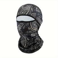 Ice Silk Cycling Full Face Cap Sun Anti-UV Protection Outdoor Sports Summer Balaclava Motorcycle Helmet Liner Men Hats Headwear