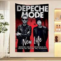 Depeche Mode Singer Star Colorful Tapestry Wall Hanging Bohemian Wall Tapestries Mandala Wall Hanging Sheets 74x94cm(29x37in)