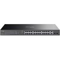 TP-LINK 28-PORT 1G EASY MANAGED SWITCH 24X POE+ 2X SFP 250W POE POWER ES228GP