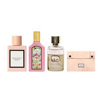 Gucci Huayue Women/Qimeng Gardenia/Guilty Love Perfume Sample Set 4-piece Set EDP 5ml*3+ Cosmetic Bag