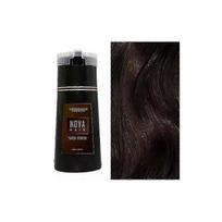 (Dark Brown) Nova Hair Dye Shampoo, Nova Hair Instant Dye Shampoo,Hair Color Shampoo for Hair Purple