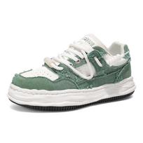 Sub-autumn washed dissolving shoes platform heightening casual sports shoes student board shoes 39