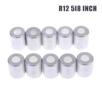 10 vnt. aliuminio movės vamzdžio jungties mova 16 mm 20 mm 24 mm 26 mm skylės skersmuo. Automobilio oro kondicionieriaus žarnos presavimo movos R12 R134A