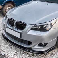 Skirta BMW 5 serijos M Sport E60 E61 525i 530i 540i 550i 2005 2006 2007 2008 2009 2010 Priekinio buferio ašmenys Priekinio lūpos spoileris Skirstytuvas Gloss Black
