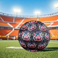 1pc Lotus Hands Size 5 Soccer Ball Professional Match Training Football Indoor &Outdoor Sports Ball Training Ball Lightweight Durable y36 Size 5