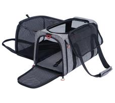 ZOLUX NOMAD M šunų ir kačių laikymo krepšys su papildoma erdve, 44 d7 28 d7 28 cm