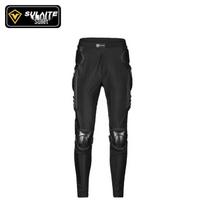 Sulaite Off-Road Motociklo Apsaugos Įrangos Rinkinys: Šarvuota striukė, Kelio ir alkūnių apsaugos, Krūtinės ir kaklo apsauga Black Protective Pants