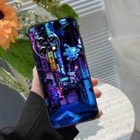 Neon Blue Cyberpunk Tokyo Street Case For OnePlus 15 15R 13 13T 13R 12 12R 11 10 10R 10T 8T Nord 5 CE 4 2 3 Lite N20 N30 Cover OnePlus 15