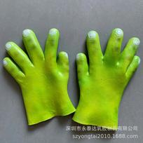 Filmo MonstGreen Shrek Latekso Kaukės Pirštinė Filmo Cosplay Rekvizitas Suaugusiųjų Gyvūnų Šventės Kaukė Helovino Šventės Kostiumui Karnavalui